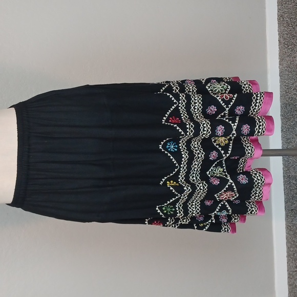 Double D Ranch Embellished Black Skirt Size S - Picture 5 of 10